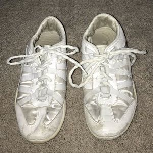 White NFINITY Size 8.5 Cheer Shoes
